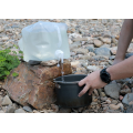 Portable collapsible water storage bags